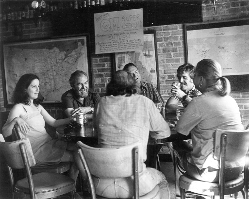 Another scene, this one inside, the Quiet Man pub in Dallas, on a Saturday afternoon circa 1970.